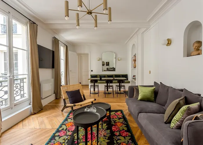 Habitat Parisien - 2Br-2Ba - Marais - Centre Pompidou