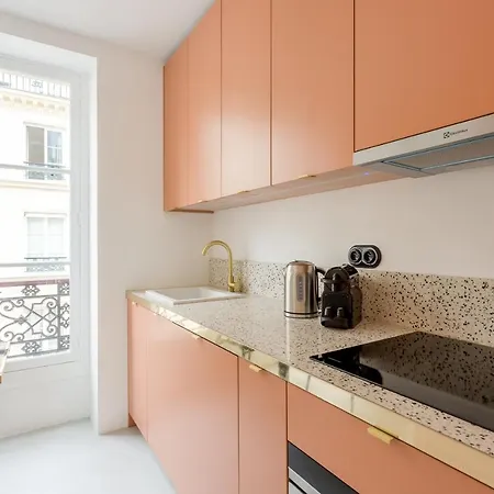 Appartamento Habitat Parisien - 2Br-2Ba - Marais - Centre Pompidou Esterno foto